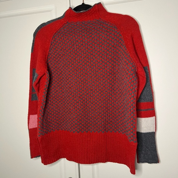 Zaket and Plover Intarsia Checkered Sweater - Picture 1 of 9